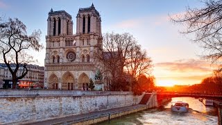 Visit Notre Dame Cathedral in Paris France [upl. by Acissey]