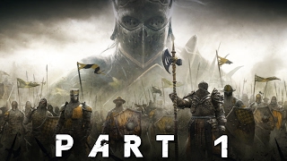 FOR HONOR Walkthrough Gameplay Part 1  Warlords Knight Campaign [upl. by Ennahtur]