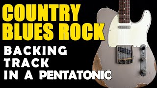 Country Rock Backing Track in A  Easy Jam tracks [upl. by Bernarr]