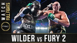 Wilder vs Fury 2 FULL FIGHT February 22 2020 [upl. by Olney413]