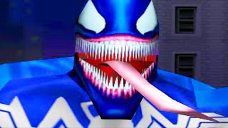 Spider Man PS1 Venom All Scenes [upl. by Repooc614]