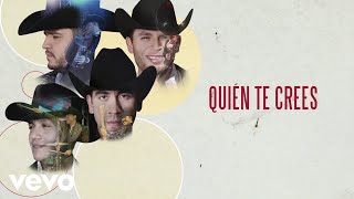 Calibre 50  ¿Quién Te Crees Lyric Video [upl. by Levona]