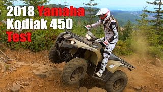 2018 Yamaha Kodiak 450 Test Review [upl. by Leslee]