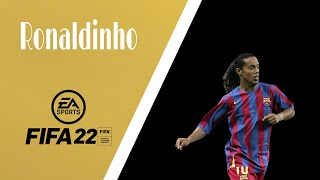 Crear a Ronaldinho  Fifa 22 TheWishSnipe [upl. by Arebma]