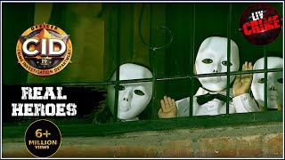 Mystery Behind The White Mask  CID  सीआईडी  Real Heroes [upl. by Jakoba]