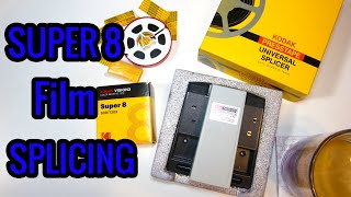 The Easy Way to Splice Super 8 Film  KODAK Presstape Universal Splicer [upl. by Harat614]