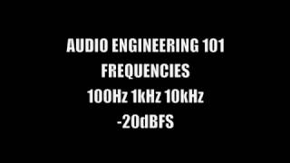 Audio Test Tones [upl. by Neelahtak687]