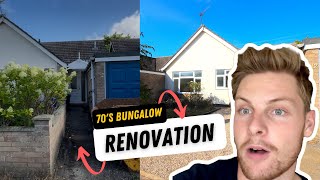 70s Bungalow Renovation  UK [upl. by Leggat22]