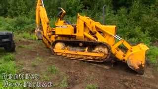 John Deere 450 Crawler Loader  Backhoe Review [upl. by Odinevneib]