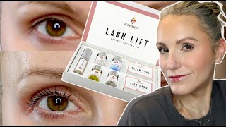 HOW TO DO A LASH LIFT SAFELY AT HOME  ICONSIGN LASH LIFT DEMO [upl. by Parris]