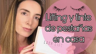 Lifting y tinte de pestañas EN CASA  ICONSIGN LASH LIFT [upl. by Aslehc]