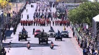 Desfile de 7 de setembro comemora 192 anos de Independência do país [upl. by Kenneth113]