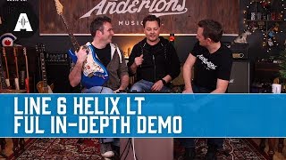 Line 6 Helix LT  Full InDepth Demo [upl. by Doig]