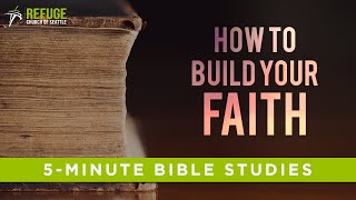 How To Build Faith in Jesus  The 5Minute Bible Study [upl. by Lewls]