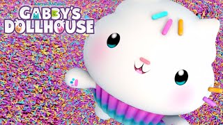 Cakey Cat  quotSprinkle Partyquot Lyric Video  GABBYS DOLLHOUSE  Netflix [upl. by Ewnihc]