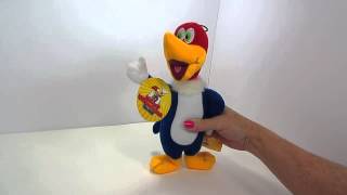 Multipet Talking Woody Woodpecker dog toy [upl. by Quintessa]