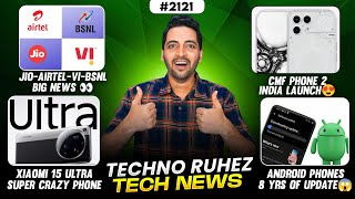 JioAirtelViBSNL Big NewsCMF Phone 2 India Launch😍Android Big News😱vivo T4x Price2nm Chip [upl. by Teece]