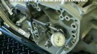 Checking Harley Crankshaft Runout [upl. by Lesak460]