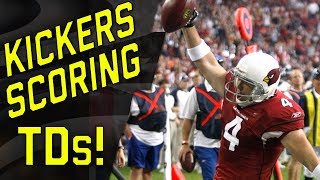 Kickers and Punters Scoring Touchdowns  NFL Highlights [upl. by Anitteb]