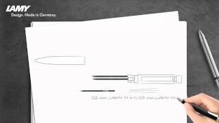 How to Change Refills in Lamy Multisystem Pens [upl. by Yseult675]