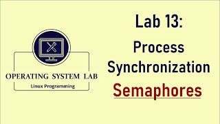 Semaphore Program in C  Process Synchronization [upl. by Esiole]