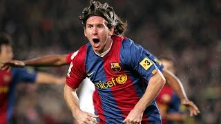 Lionel Messi first Hattrick ● FC Barcelona vs Real Madrid ● 10307 [upl. by Charlton801]