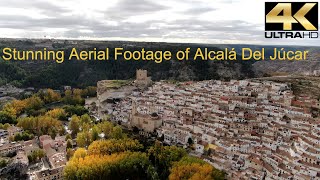 Secrets of Alcalá del Júcar Spain Revealed  4K Drone Video [upl. by Yaluz993]