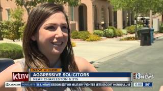 Aggressive solicitors target Summerlin neighborhood [upl. by Chelsea]