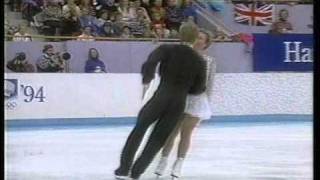 Torvill amp Dean GBR  1994 Lillehammer Ice Dancing Free Dance US CBS [upl. by Aram]