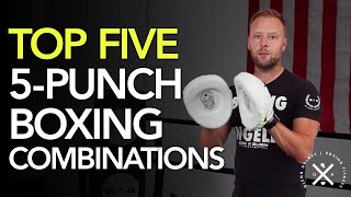 5 MUST KNOW Punch Combinations in Boxing [upl. by Forelli]