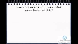 Calculating pH Using Hydronium Ion Concentration H3O [upl. by Savory]