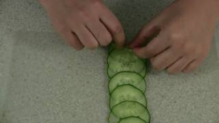 How to Make Cucumber Rose [upl. by Lothair]