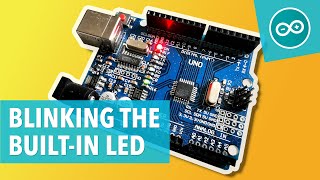 BLINKING THE BUILDIN LED  Arduino tutorial 1 [upl. by Ellerred536]