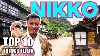 Top 10 Things to DO in NIKKO Japan  WATCH BEFORE YOU GO  Onsen Paradise [upl. by Fennessy]