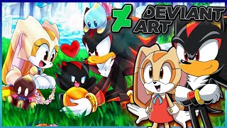 Shadow amp Cream VS DeviantArt  CHAO FRIENDS  FT Tails [upl. by Lanuk66]