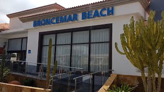 Broncemar beach hotel fuerteventura Caleta de fuste old amp upgraded room all inclusive food bar pool [upl. by Packton]