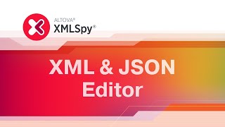 XML Editor Intro to XMLSpy [upl. by Amrita]