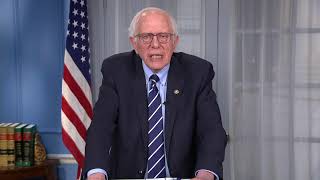 Sen Sanders Responds to Trumps Congressional Address [upl. by Hoxsie718]