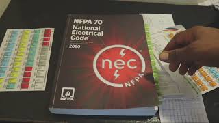 2020 Nec code book and Tabs [upl. by Repsaj]