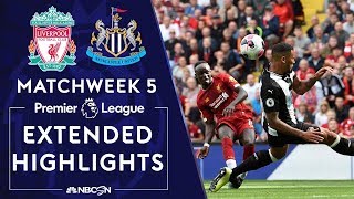 Liverpool v Newcastle United  PREMIER LEAGUE HIGHLIGHTS  91419  NBC Sports [upl. by Qiratla]