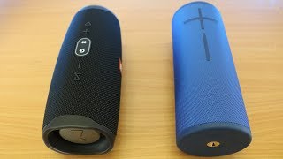 JBL Charge 4 Vs Megaboom 3 [upl. by Anestassia588]