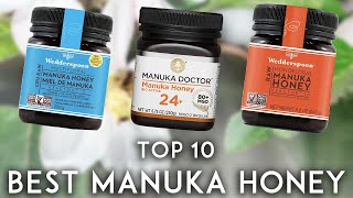 Top 10 Manuka Honey Brands 2019 [upl. by Massarelli468]