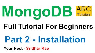 MongoDB Tutorial For Beginners 2  Install MongoDB on Windows [upl. by Bagger]