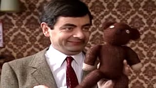 Teddy as a Paintbrush  Mr Bean Official [upl. by Siuraj]