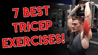 7 Tricep Exercises for Bigger Arms DONT SKIP THESE  V SHRED [upl. by Arney218]