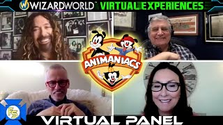 ANIMANIACS Panel  Wizard World Virtual Experiences 2021 [upl. by Lissner]