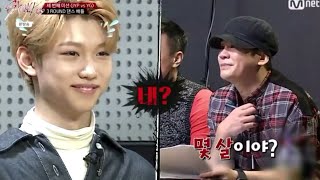 Felix and YG Conversation Stray Kids ep 7 Cut [upl. by Anirbed]