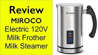 Review Miroco Milk Frother  How to make froth milk at home [upl. by Imeon]