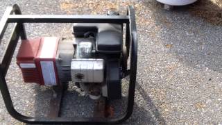 Coleman Powermate 3000 OHV 4Stroke Gas Generator [upl. by Oimetra]