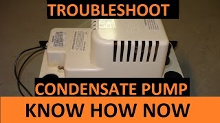 How to Troubleshoot a Condensate Pump [upl. by Corson110]